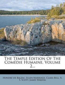 portada the temple edition of the com die humaine, volume 2... (en Inglés)