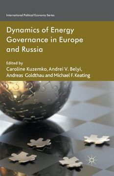 portada Dynamics of Energy Governance in Europe and Russia (en Inglés)