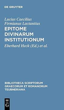 portada Epitome Divinarum Institutionum (Bibliotheca Teubneriana) (en Inglés)