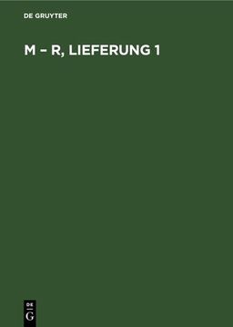 portada M¿ R, Lieferung 1 (en Alemán)