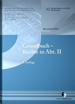 portada Grundbuch - Rechte in Abt. Ii (en Alemán)