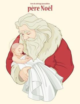 portada Livre de coloriage pour adultes père Noël 1