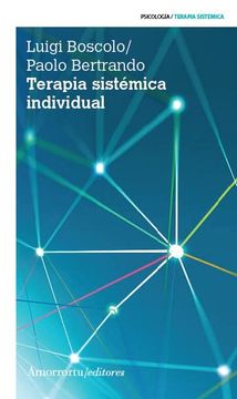 portada Terapia Sistemica Individual (Ne) (Psicologia y Psicoanalisis) (in Spanish)