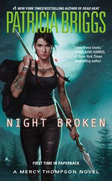 portada Night Broken (a Mercy Thompson Novel) (en Inglés)