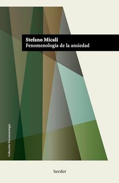 portada Fenomenología de la Ansiedad (in Spanish)