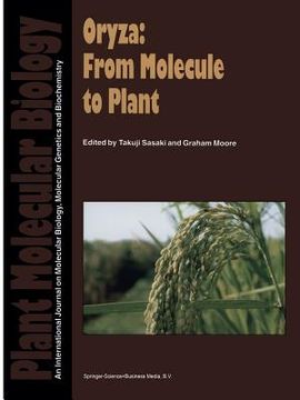 portada Oryza: From Molecule to Plant (in English)