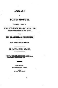 portada Annals of Portsmouth, 200 Years from Settlement (en Inglés)