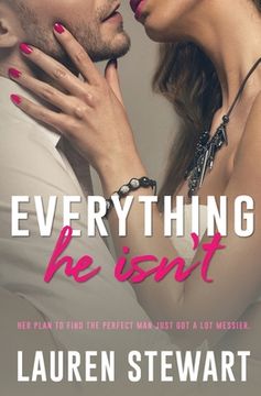 portada Everything He Isn't (en Inglés)