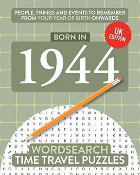 portada Born in 1944: Your Life in Wordsearch Puzzles (en Inglés)