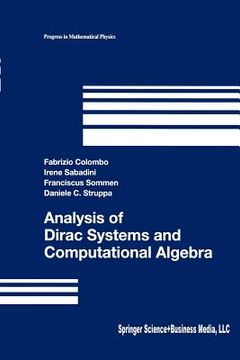 portada analysis of dirac systems and computational algebra (en Inglés)