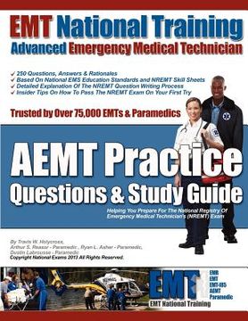 portada emt national training aemt practice questions & study guide (in English)