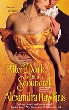portada After Dark with a Scoundrel (en Inglés)