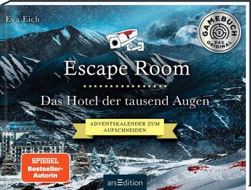 portada Escape Room. Das Hotel der Tausend Augen: Adventskalender zum Aufschneiden Adventskalender zum Aufschneiden (in German)