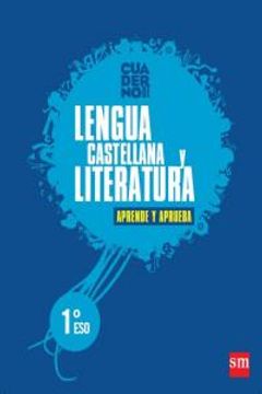 portada Lengua castellana y literatura. 1 ESO. Aprende y aprueba. Cuaderno (in Spanish)
