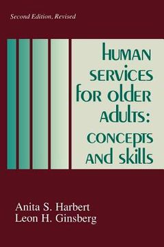 portada human services for older adults: concepts and skills (en Inglés)