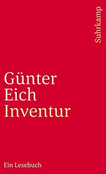portada Inventur: Ein Lesebuch (Suhrkamp Taschenbuch) (en Alemán)