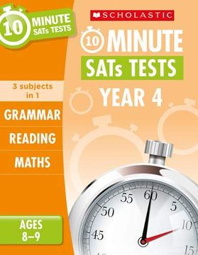 portada Grammar, Reading and Maths Year 4 (10 Minute Sats Tests) (in English)