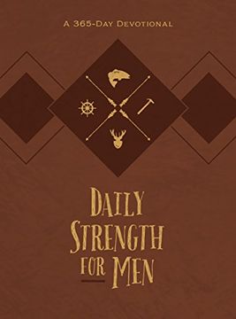 portada Daily Strength for Men: A 365-Day Devotional (en Inglés)