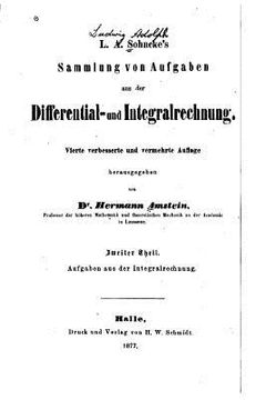 portada L. A. Sohncke's Sammlung von Aufgaben aus der Differential- Und (en Alemán)