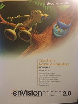 portada enVision Math 2.0 Teacher's Resource Masters Grade 1 Volume 2 Topics 8-15