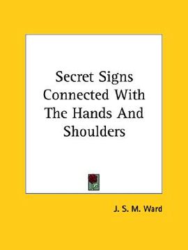 portada secret signs connected with the hands and shoulders (in English)