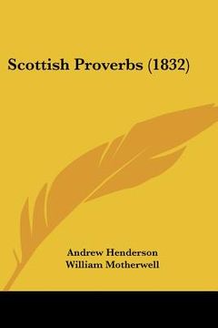 portada scottish proverbs (1832) (en Inglés)