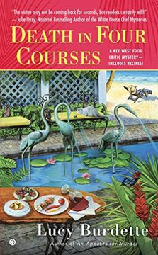 portada Death in Four Courses: A key West Food Critic Mystery (in English)