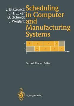 portada scheduling in computer and manufacturing systems (in English)