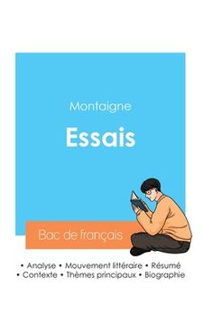 portada Réussir son Bac de français 2024: Analyse des Essais de Montaigne (in French)