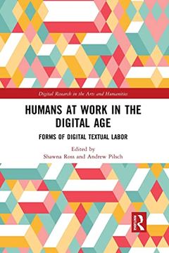 portada Humans at Work in the Digital age (Digital Research in the Arts and Humanities) (en Inglés)