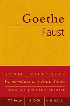 portada Faust: Der Tragödie Erster und Zweiter Teil. Urfaust (en Alemán)