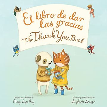 portada The Thank you Book Bilingual Board Book (en Inglés)
