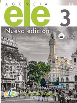 portada AGENCIA ELE 3. NUEVA EDICIÓN. LIBRO DE EJERCICIOS