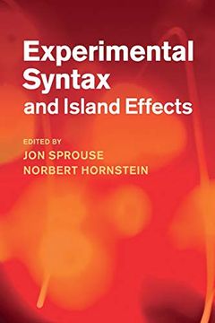 portada Experimental Syntax and Island Effects (en Inglés)