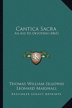 portada cantica sacra: an aid to devotion (1865)