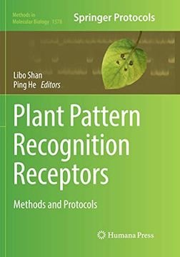 portada Plant Pattern Recognition Receptors: Methods and Protocols (Methods in Molecular Biology, 1578) (en Inglés)