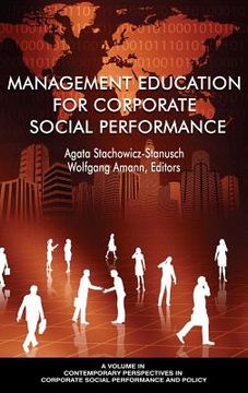 portada Management Education for Corporate Social Performance (en Inglés)