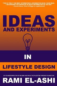 portada ideas & experiments in lifestyle design (en Inglés)
