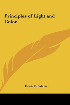 portada principles of light and color (en Inglés)