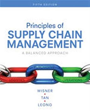 portada Principles of Supply Chain Management: A Balanced Approach (en Inglés)