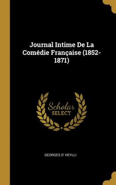 portada Journal Intime de la Comédie Française (in French)