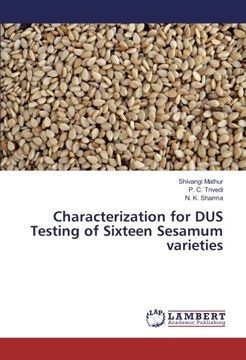 portada Characterization for DUS Testing of Sixteen Sesamum varieties