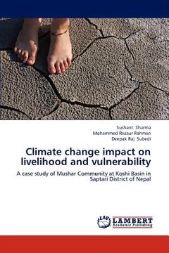 portada climate change impact on livelihood and vulnerability (in English)