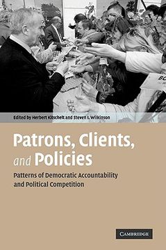 portada Patrons, Clients and Policies Hardback: Patterns of Democratic Accountability and Political Competition 