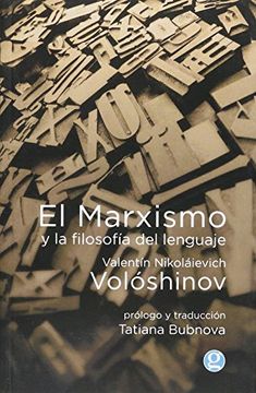 portada El Marxismo y la Filosofía del Lenguaje (in Spanish)