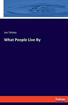portada What People Live by (in English)