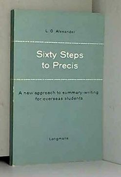 portada Sixty Steps to Precis (en Inglés)