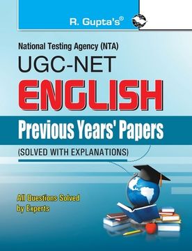 portada Ugc-Net: English Previous Years' Papers (Solved) (en Inglés)