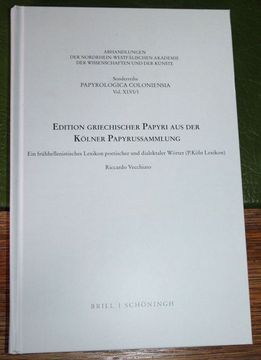 Libro Edition Griechischer Papyri aus der Kölner Papyrussammlung Ein