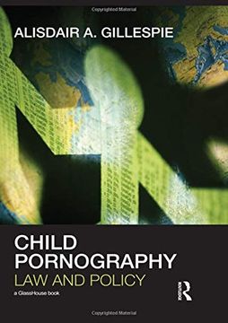 portada Child Pornography: Law and Policy (en Inglés)